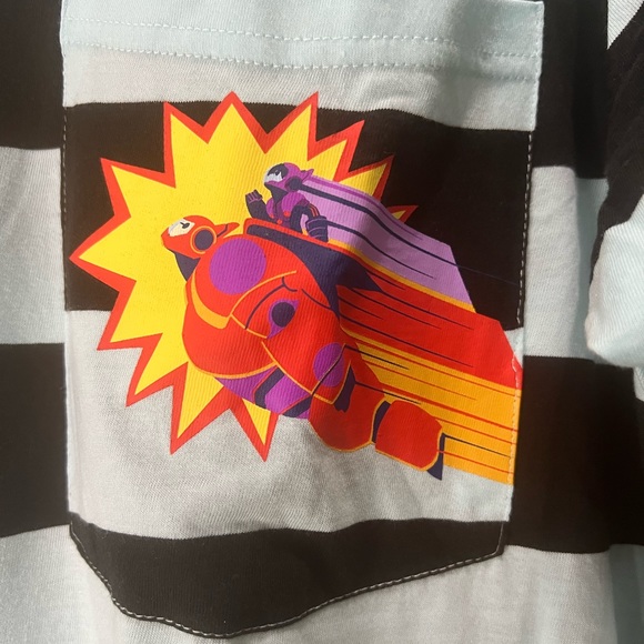 Disney’s striped Big Hero 6 Tee-adult - Picture 3 of 7